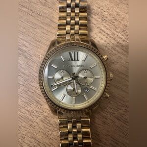Michael Kors Radiant Gold Chronograph Watch